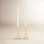 Solid Wood Candlestick Holder