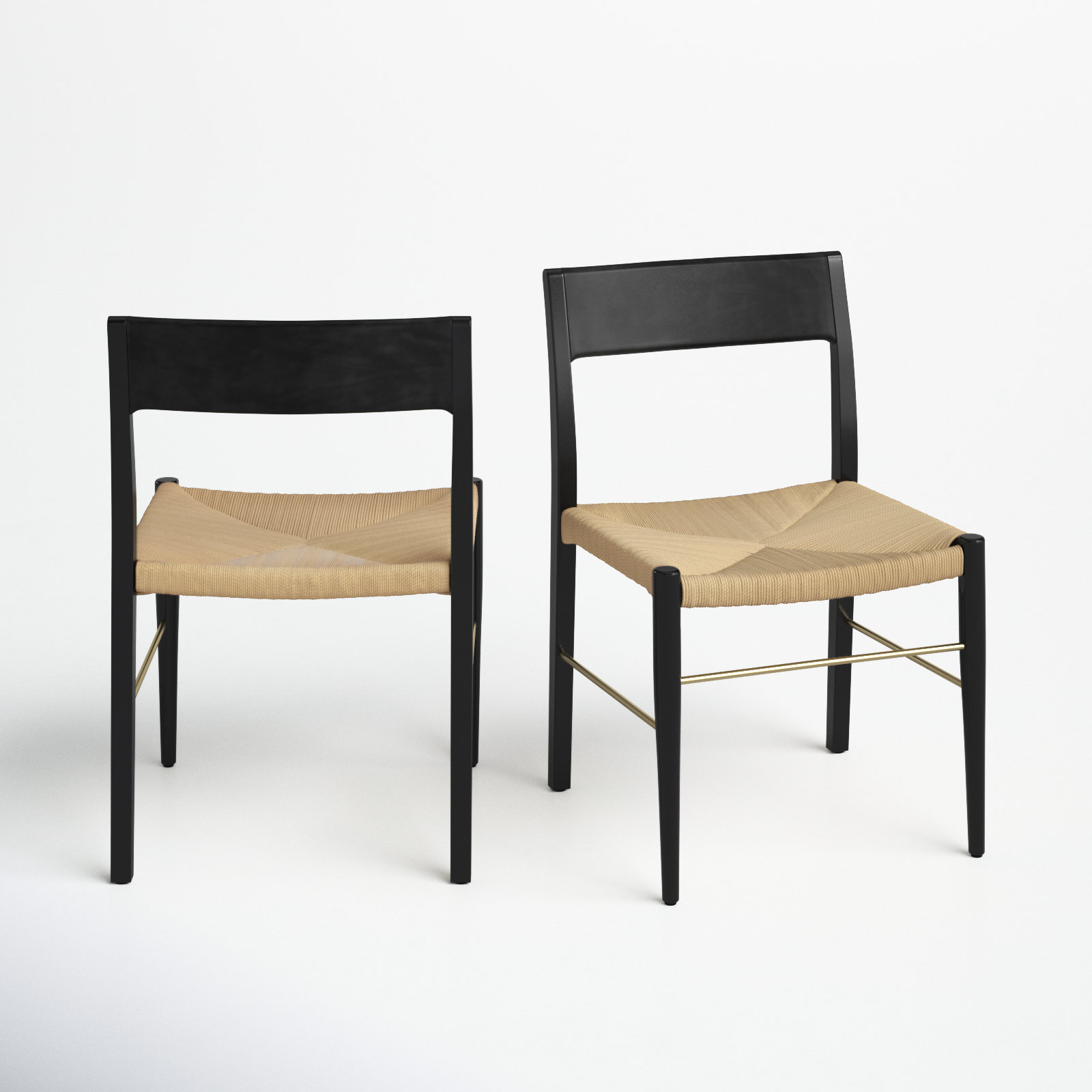 Upland Dining Chair, Black