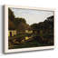 «Farmyard in Normandy, 1863» par J Paul - reproduction d'un seul cadre photo sur toile-381773603-381773602