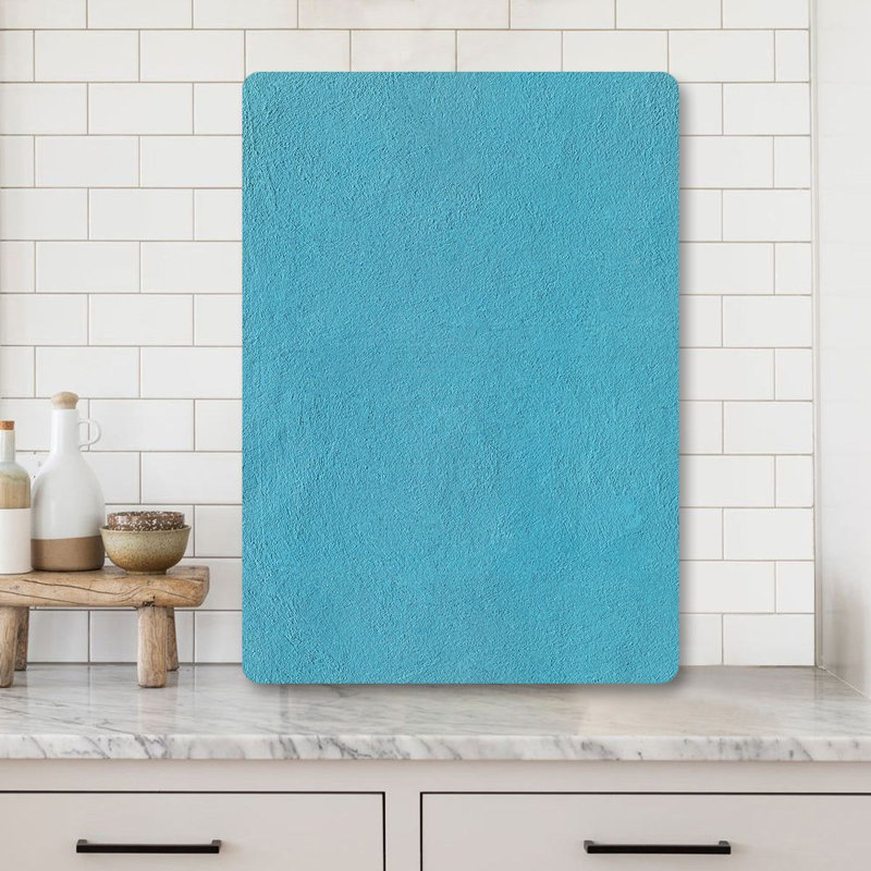 Tempered Glass Cutting Board, 7.9 x 11.8 inches | 100% Antibacterial, Easy-Clean Surface, Non-Slip Silicone Feet | Perfect for Food Prep & Serving, Durable & Stylish Kitchen Essential, Not Dishwasher Safe