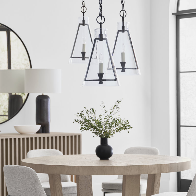 Keystone 1 - Light Pendant, 29.63" H x 16" W x 16" D