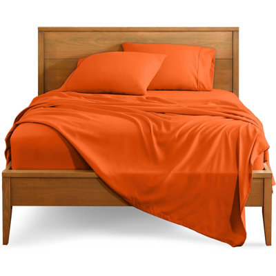 Queen Sheet Set - Luxury 1800 Ultra-Soft Microfiber Bed Sheets - Double Brushed - Deep Pockets - Easy Fit - 4 Piece Set - Bedding Sheets & Pillowcases