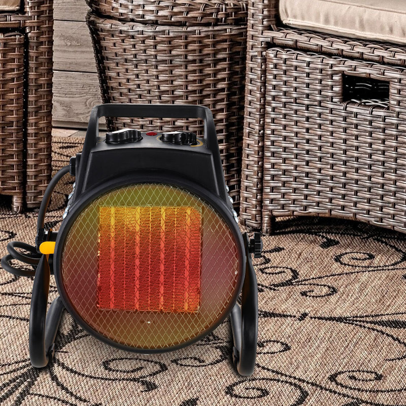 Belfry Heating Emeline 2000 Watt 0 BTU Electric Compact Space Heater