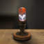 Lampe de table en bois 9,8 po Ghugas