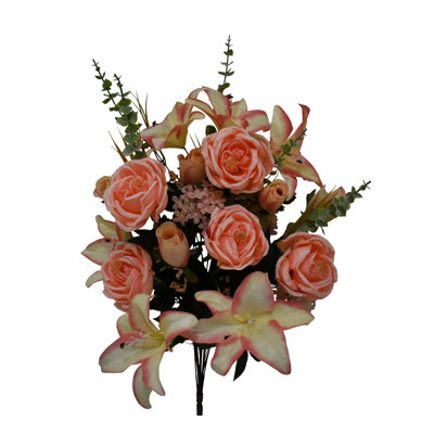 Centre de table en fausse rose Eculaytus