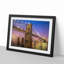 Brooklyn Bridge at Night in Abstract - Picture Frame Graphic Art Print-55681127-55681129