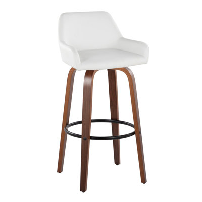 Contemporary Fixed-Height Barstool