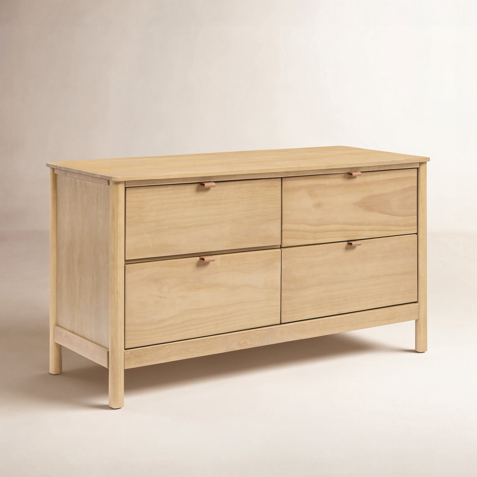 Bondi 6-Drawer Double Dresser, Honey