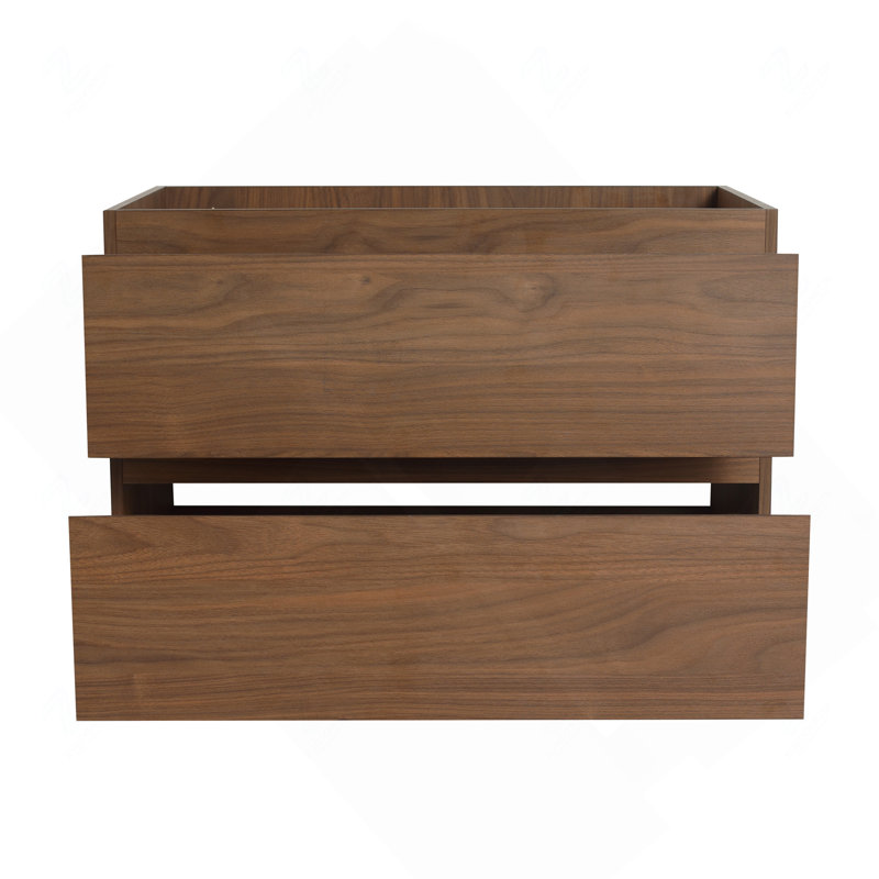 30" Wall-Mounted Bathroom Vanity Cabinet Base