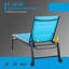 Chaise longue d'extérieur avec roulettes, fauteuil inclinable à cinq positions pour bronzer-425720055