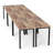 Sharlen 165.3''Wide 12FT Modular Rectangular Conference Table, Modern Seminar Table-1239321011