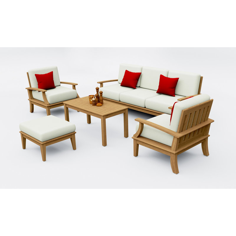 Somer Outdoor 5 - Piece Conversation Set