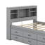 Lit plateforme avec tête de lit, USB, lit gigogne et tiroirs-87402985-87402984