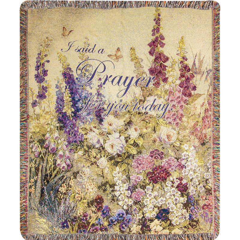 Couverture décorative manuelle 50 x 60 Butterfly Paradise