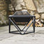 Steel Charcoal Fire Pit Table