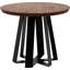 ARS Round Walnut Wood Dining Table-21385679