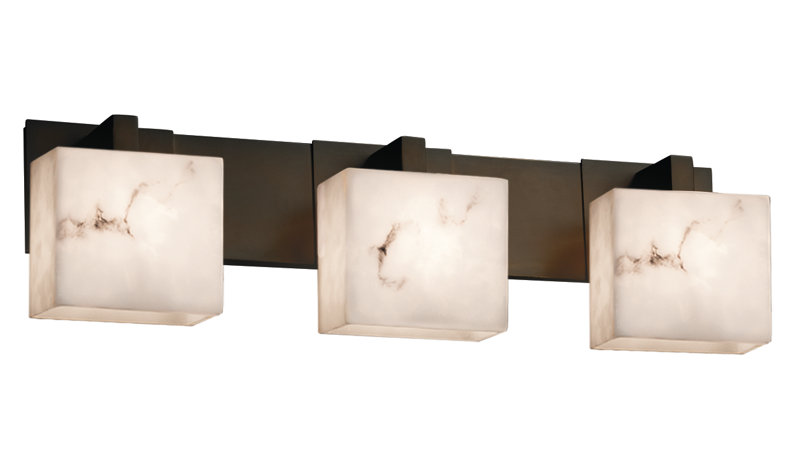 Éclairage modulaire pour meuble-lavabo 3 lumières lumenaria, Noir mat