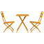 Square 3 - Piece 2 - Person 55Cm L Outdoor Bistro Set-117955448