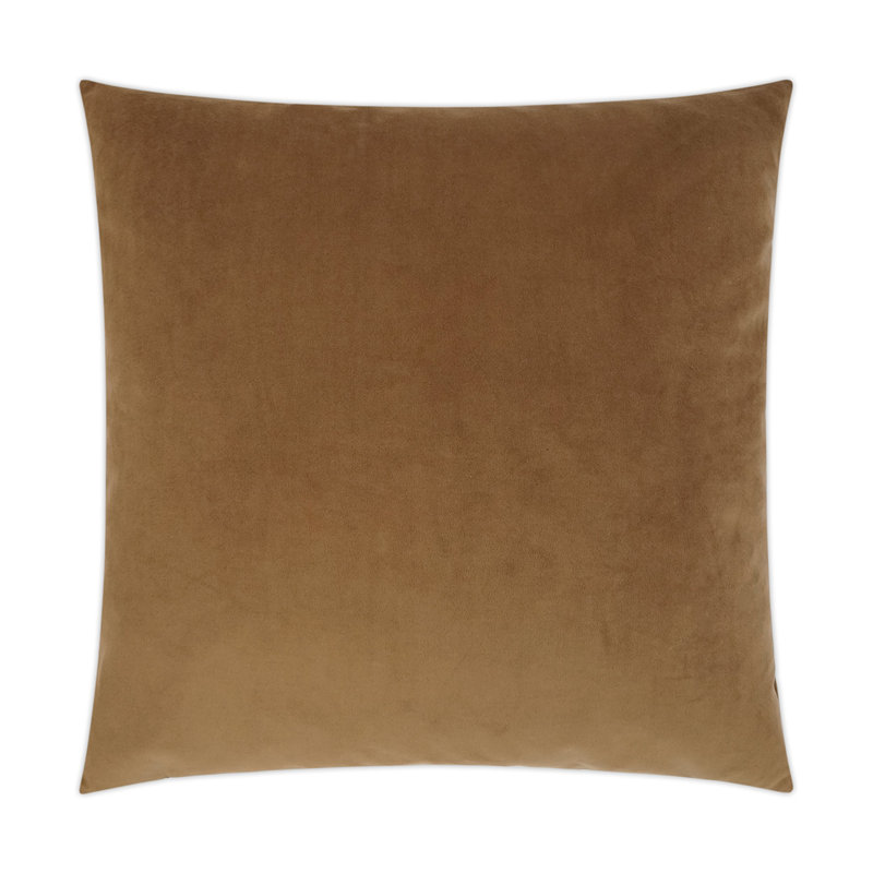 Bella Reversible Throw Pillow, Chocolate, Rectangle 14"H x 24"W