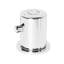 Basin Mixer Tap Magnuson Brass Silver-1902907753