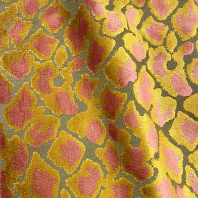 Hendrix Animal Print Velvet Fabric