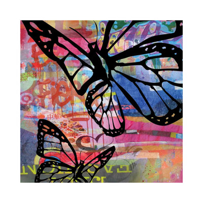 Butterfly I by Micha Baker - Wrapped Canvas Painting