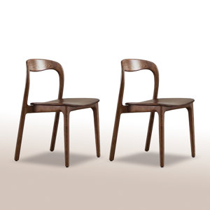 Radmila Solid Wood Cross Back Dining Chair