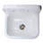 Anchor Cast Iron 22" L x 18" W Wall Mount Utility / Laundry Sink With Drain-109101234