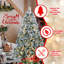 Arbre de Noël tout en fil métallique