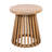 Mina Outdoor 3-Piece Acacia Wood Conversation Set With Removable Cushions-114836893