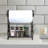 Standing Paper Towel Holder w/ Spice Rack