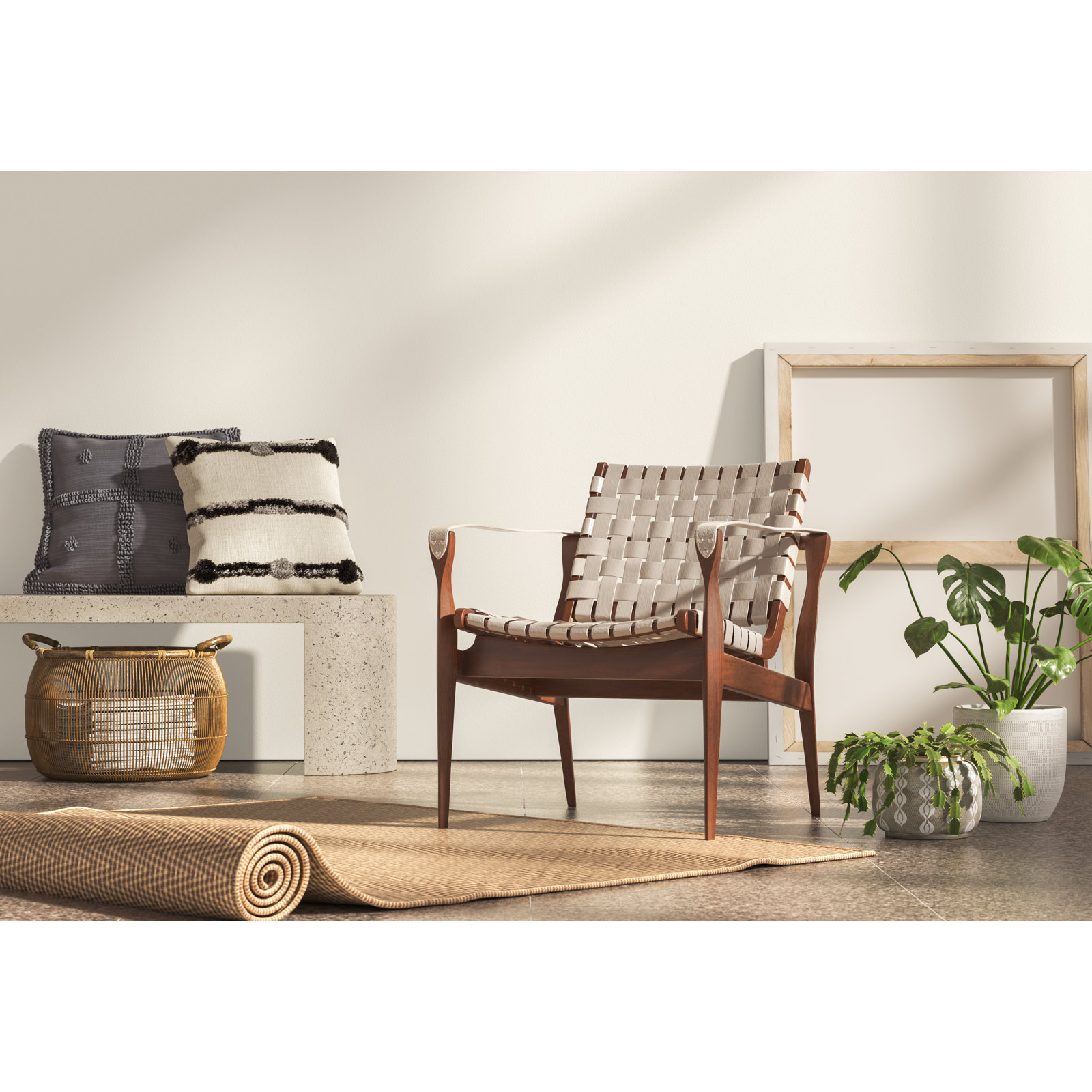 Ros 70.9'' Outdoor Bench