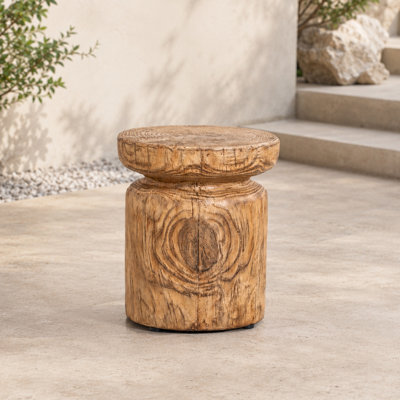 Table d'appoint d'extérieur 14,56 "Terrafab Composit