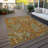 Kinslee Washable Paisley Indoor / Outdoor Rug-962760792