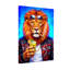Animaux, lion avec lunettes de soleil et cocktail-1977379629