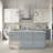 High Street 3'' W x 15'' L Porcelain Concrete Look Singular Tile-43540784