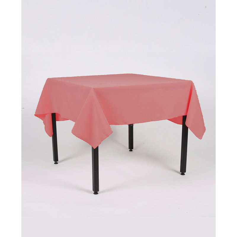 Hot Pink Rectangle Tablecloth 55" x 108" (139cm x 274cm), Dusky Pink, 139cm W x 203cm L