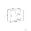 Taina 2 -Shelf Storage Cabinet