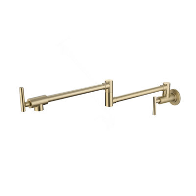 Wall Mount Folding Kitchen Pot Filler Faucet