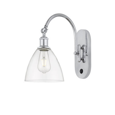 Bras pivotant en verre Amenda