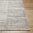 Tuzluca Pale Slate Machine Washable Area Rug-739380456