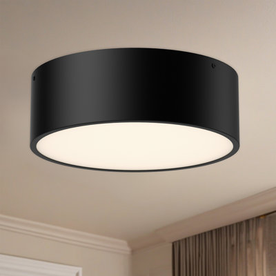 Plafonnier encastré cylindrique 2 lumières Mossy