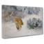 Fox And Black Grouse Cock by Bruno Liljefors - Wrapped Canvas Painting-61855142