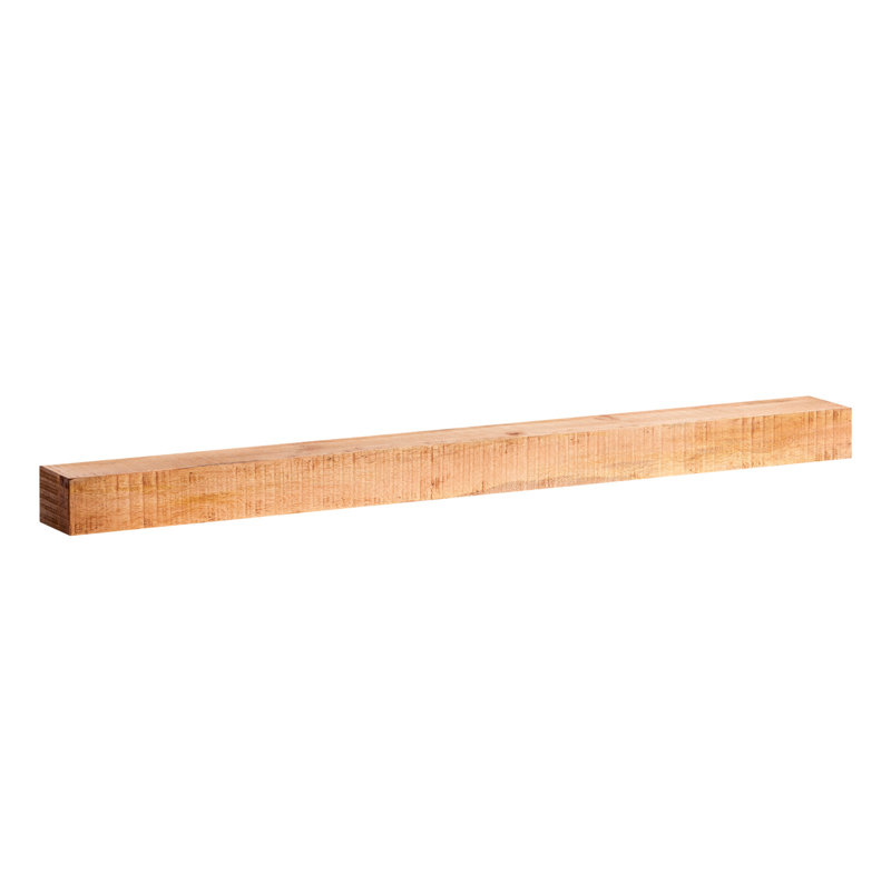 Paulornette Mango Solid Wood Floating Shelf, 10cm H x 100cm W x 15cm D