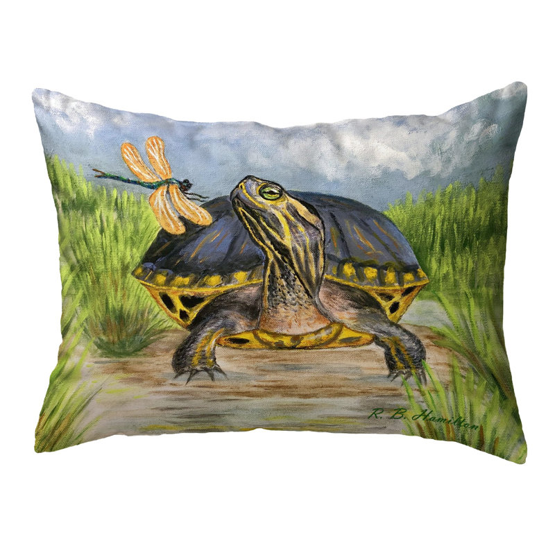 Outdoor Reversible Throw Pillow, 16" x 20"