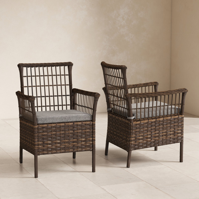 Wicker Patio Dining Chair