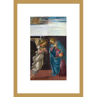 «Annonci» par Sandro Botticelli - estampe numérique encadrée