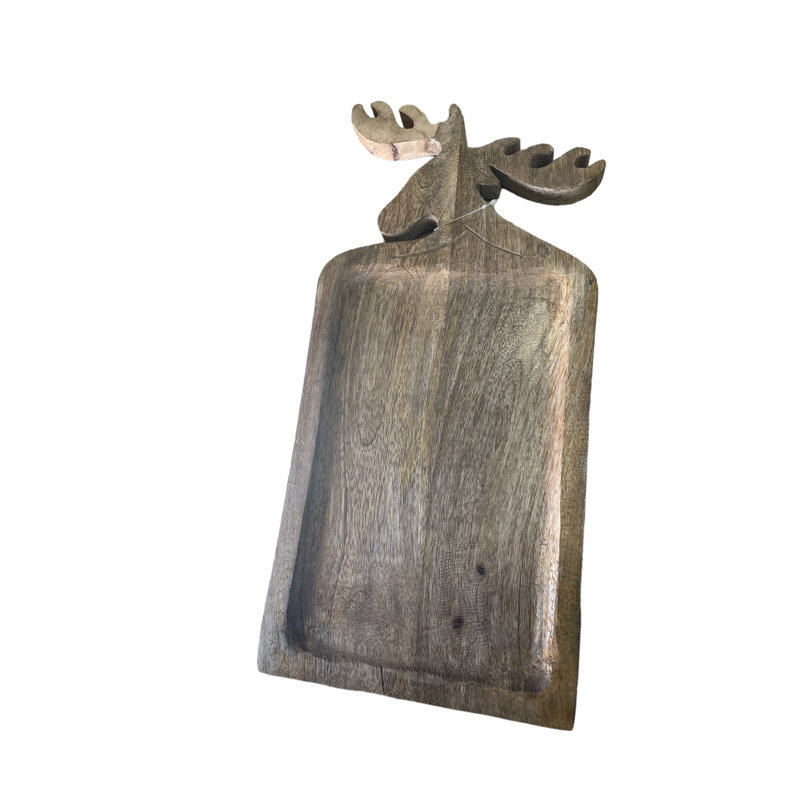 Wooden Deer Chopping Board, 42Cm