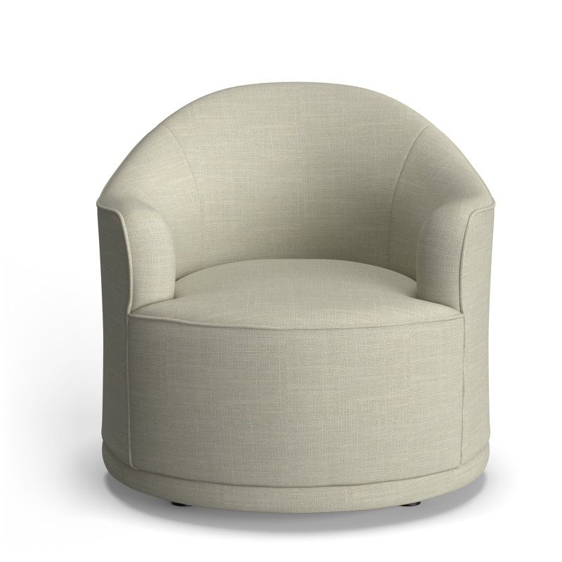 Fauteuil demi-tonneau Rumi, Tissage poire performance poire