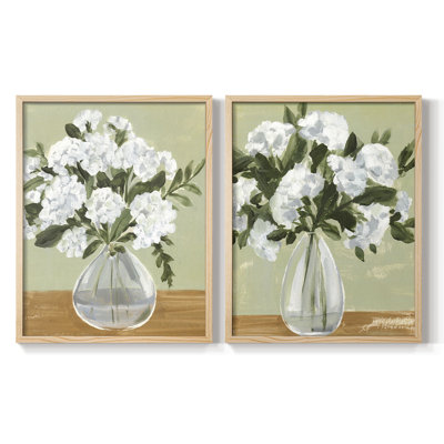 Vased Viburnum I-Premium Framed Print -Ready to Hang - No Nails Required - No Nails Required